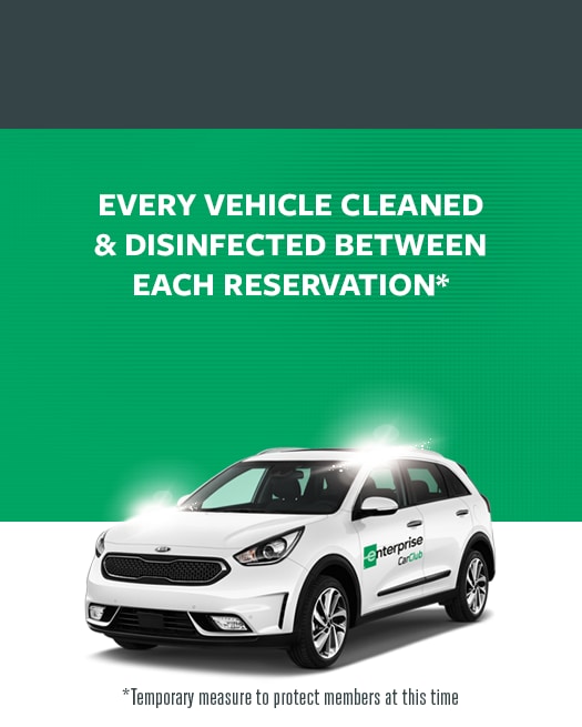 Enterprise Car Club Automated Daily & Hourly Car Rental across the UK