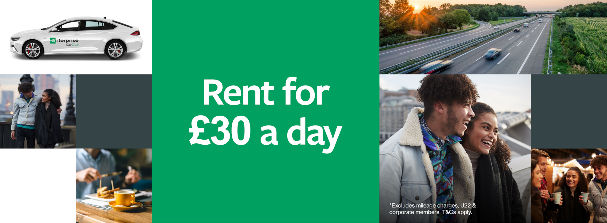 Enterprise Car Club Automated Daily & Hourly Car Rental across the UK